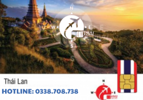 Sim Thái Lan TRUEMOVE(vật lý)-(15GB/15 Ngày)