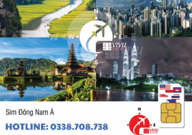 SIM 4G CHÂU Á (28 NƯỚC)