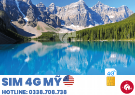 SIM 4G MỸ (9GB/30 NGÀY)